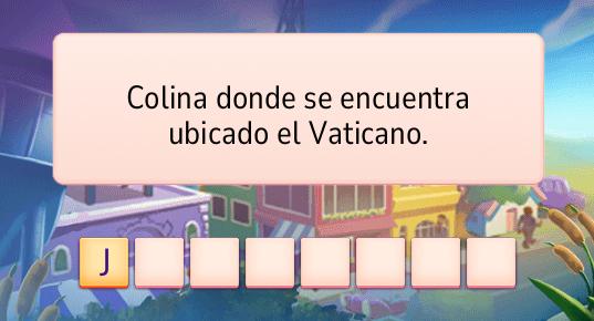 [La respuesta] Colina donde se encuentra ubicado el Vaticano.